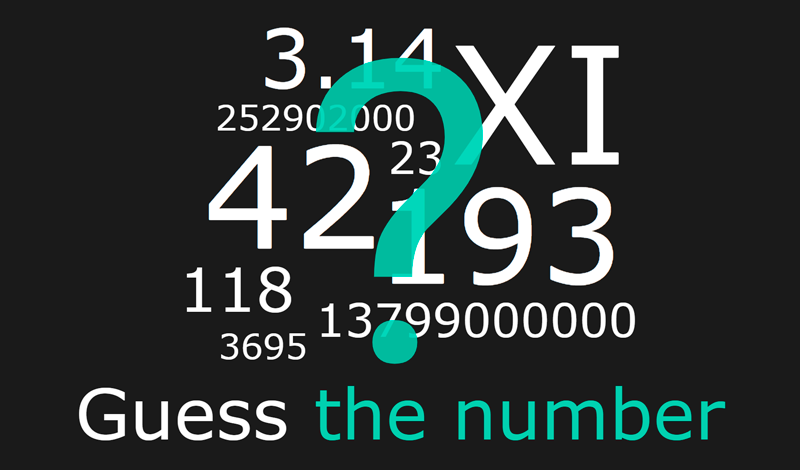 Guess the number JavaScript